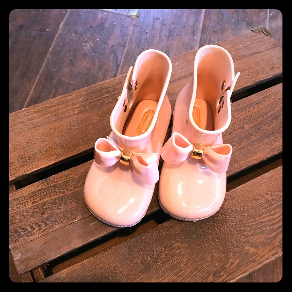 MiniMini girl rain low boots